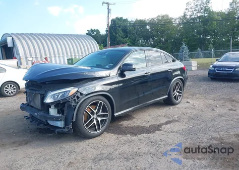 2016 Mercedes-Benz Gle 450 Amg Coupe 4Matic из США, поврежденный, VIN 4JGED6EB6GA013911